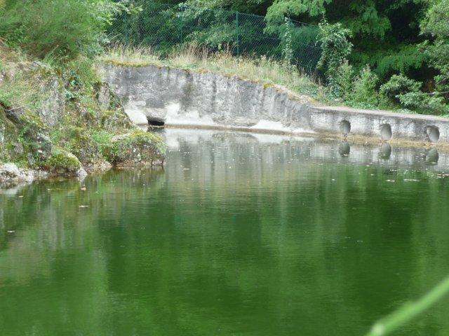 Prise d'eau et trop plein